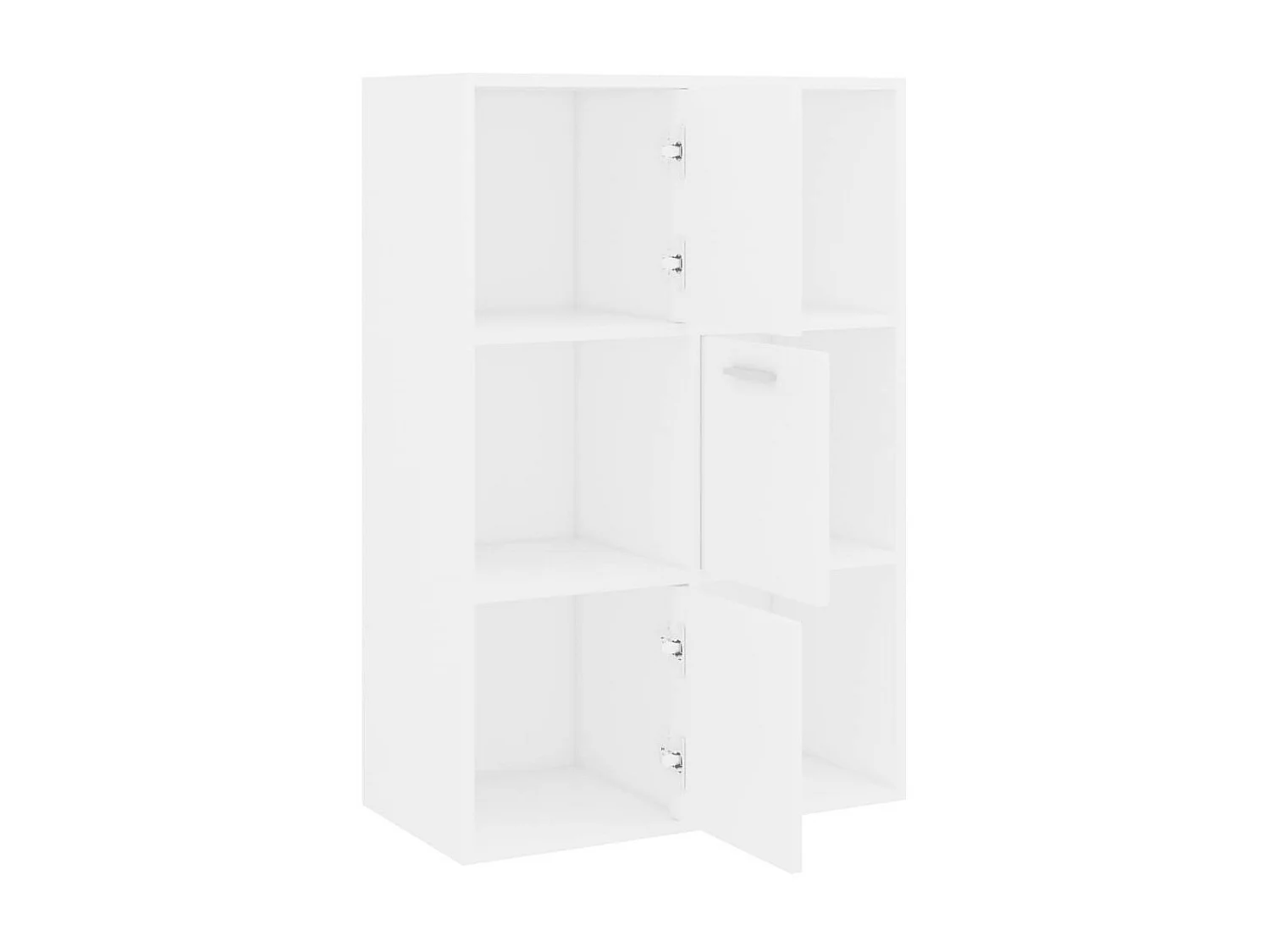 Armoire de rangement Blanc 60x29,5x90
