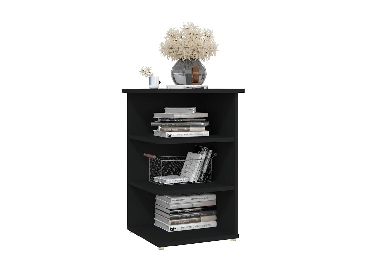 Armoire latérale Noir 35x35x55