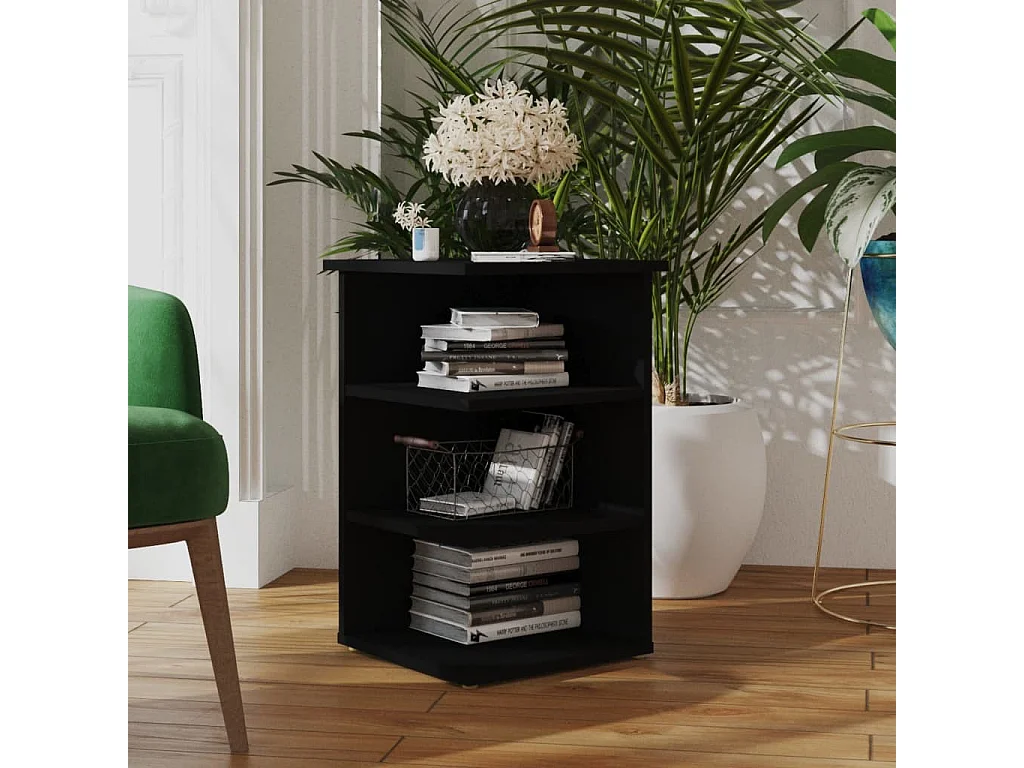 Armoire latérale Noir 35x35x55