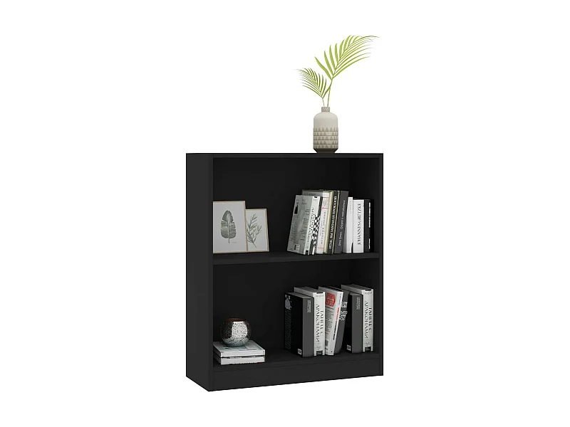 Bibliothèque Noir 60 x 24x74,5