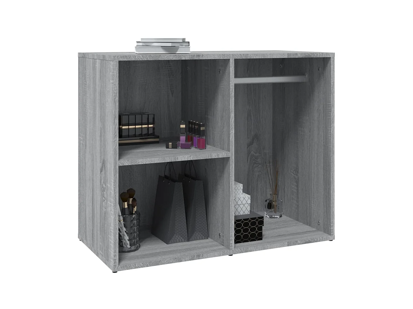 Armoire de dressing Sonoma gris 80x40x65 Bois d'ingénierie