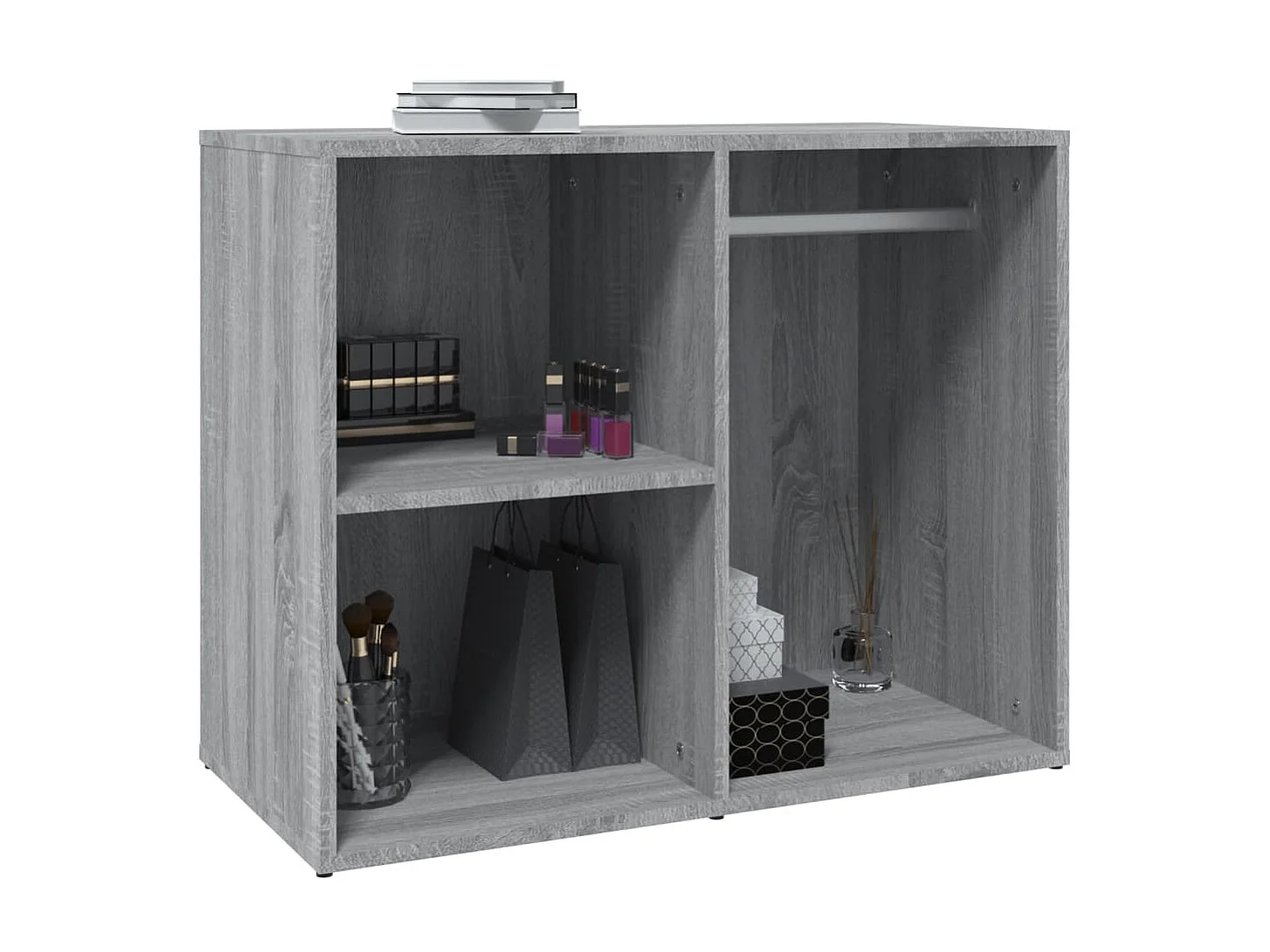 Armoire de dressing Sonoma gris 80x40x65 Bois d'ingénierie
