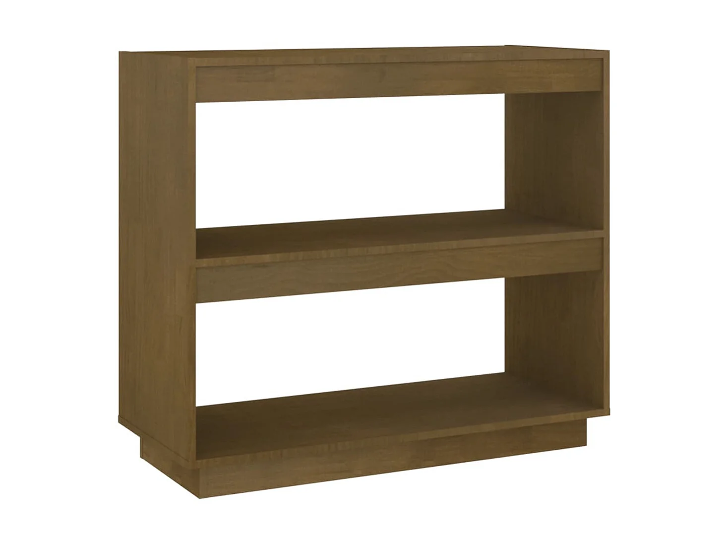 Bibliothèque Marron miel 80x35x71 Bois de pin massif