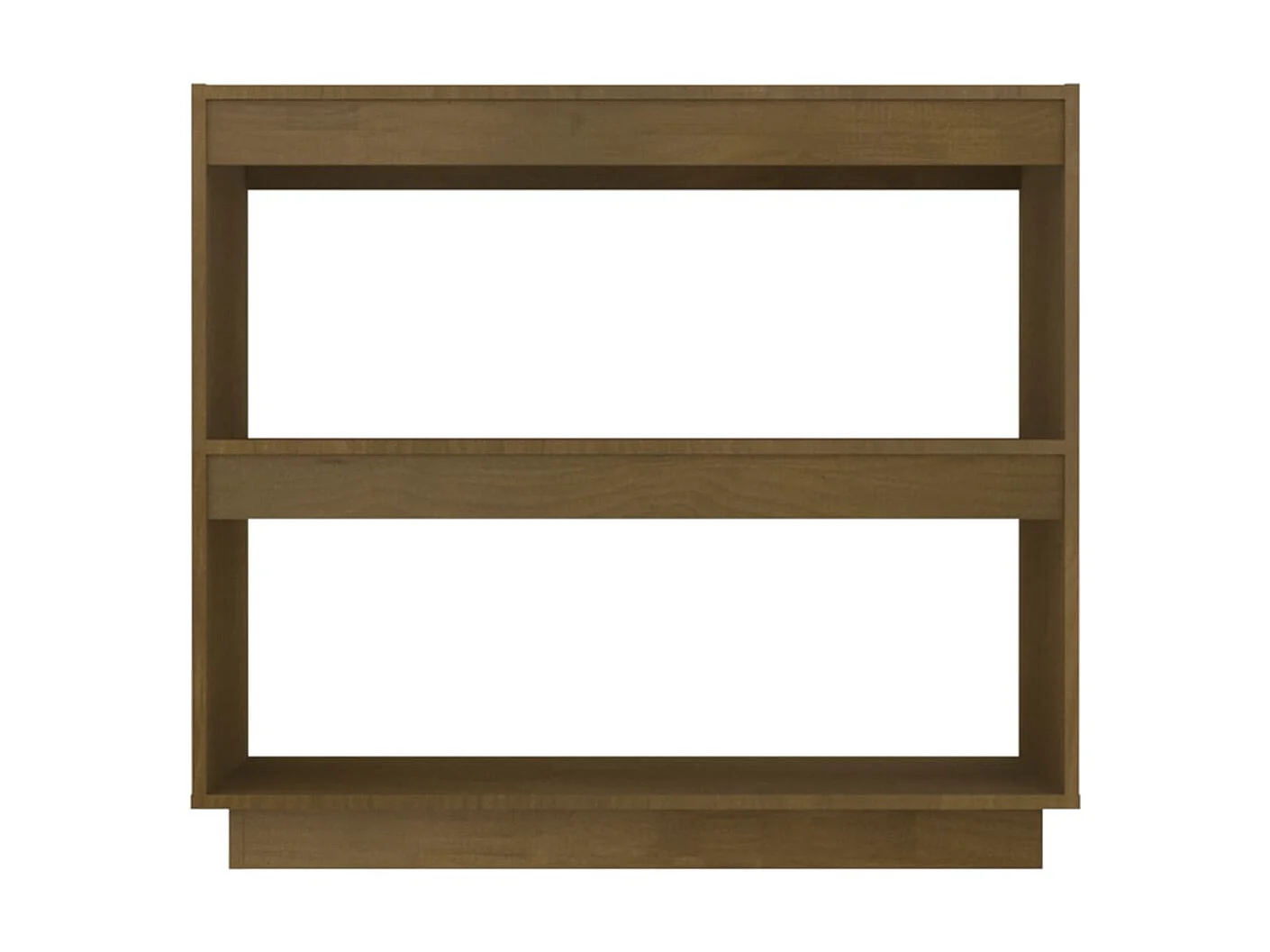 Bibliothèque Marron miel 80x35x71 Bois de pin massif