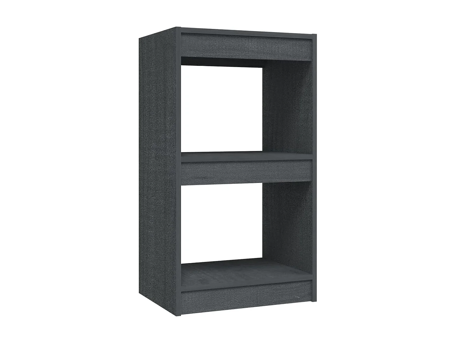 Bibliothèque Gris 40x30x71,5 Bois de pin massif