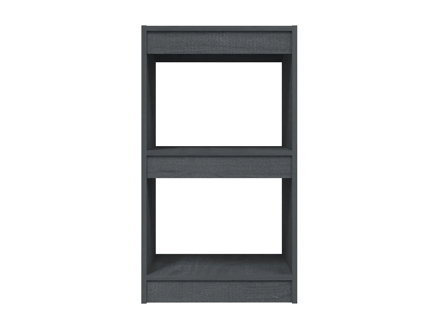 Bibliothèque Gris 40x30x71,5 Bois de pin massif