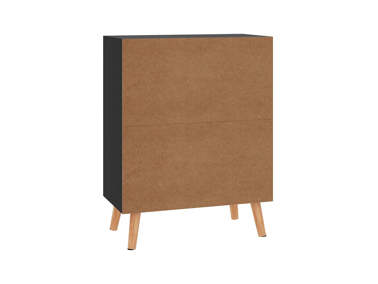 Buffet Noir brillant 60x30x72