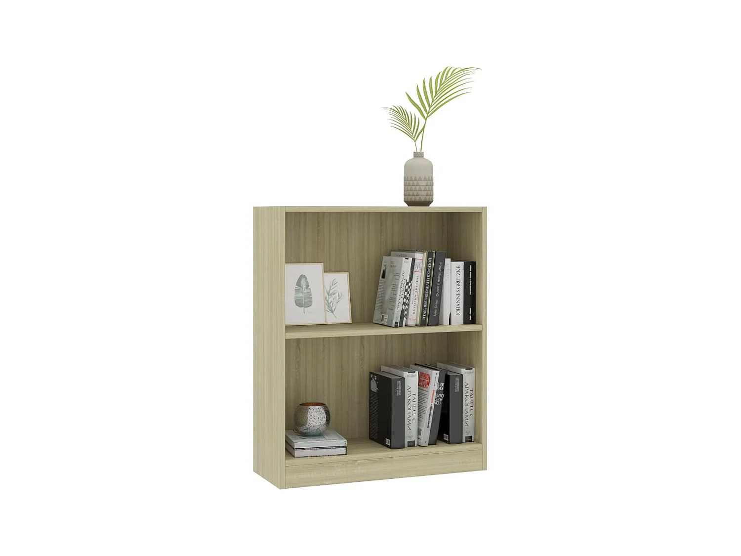 Bibliothèque Chêne sonoma 60 x 24x74,5