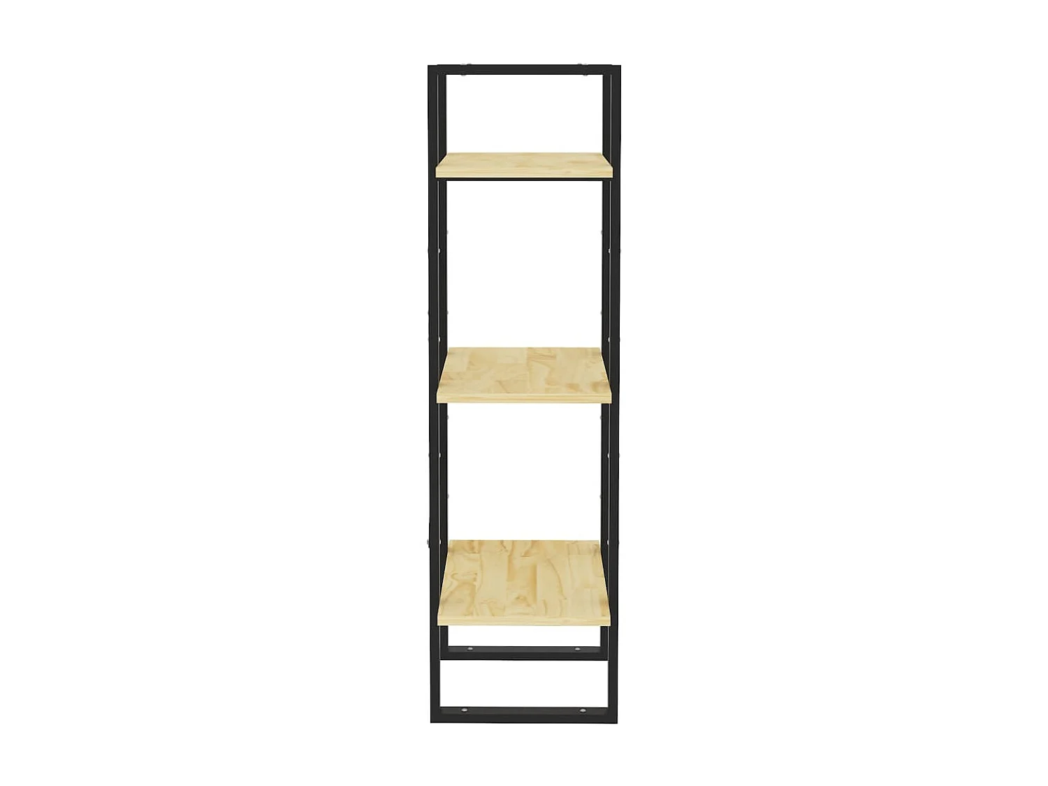 Bibliothèque à 3 niveaux 40x30x105 Bois de pin massif