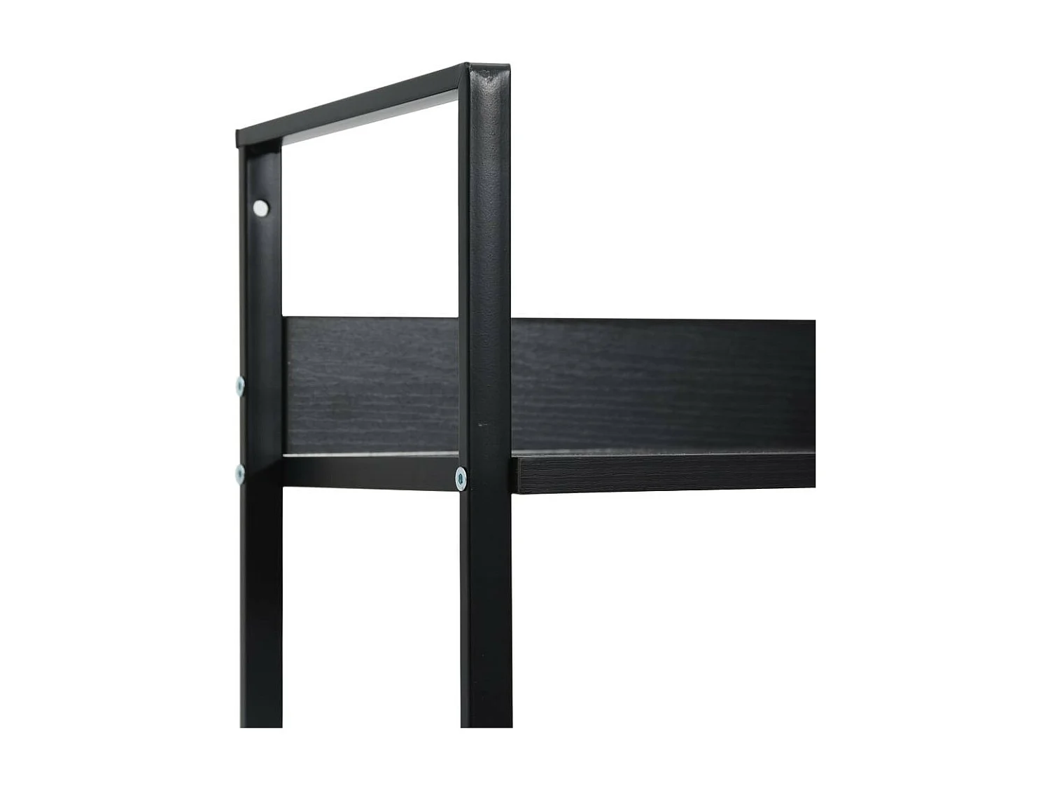 Bibliothèque à 3 niveaux Noir 60x27,6x90,5