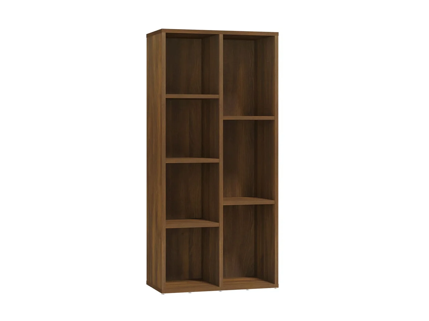 Armoire à livres Chêne marron 50x25x106