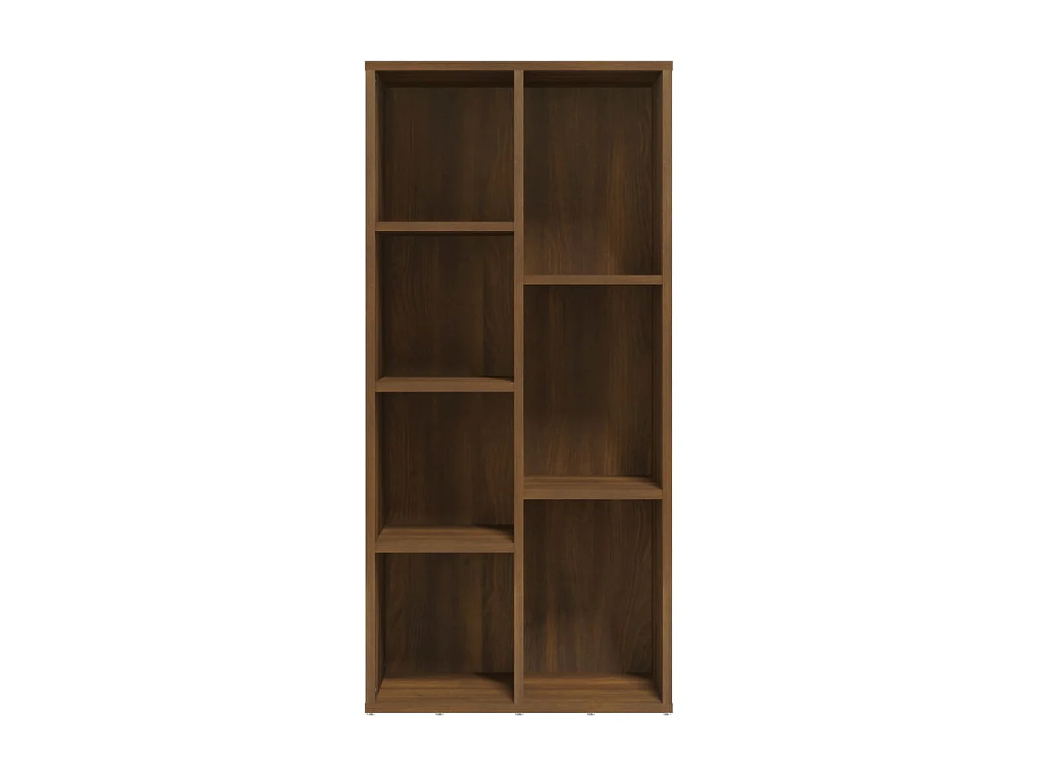 Armoire à livres Chêne marron 50x25x106