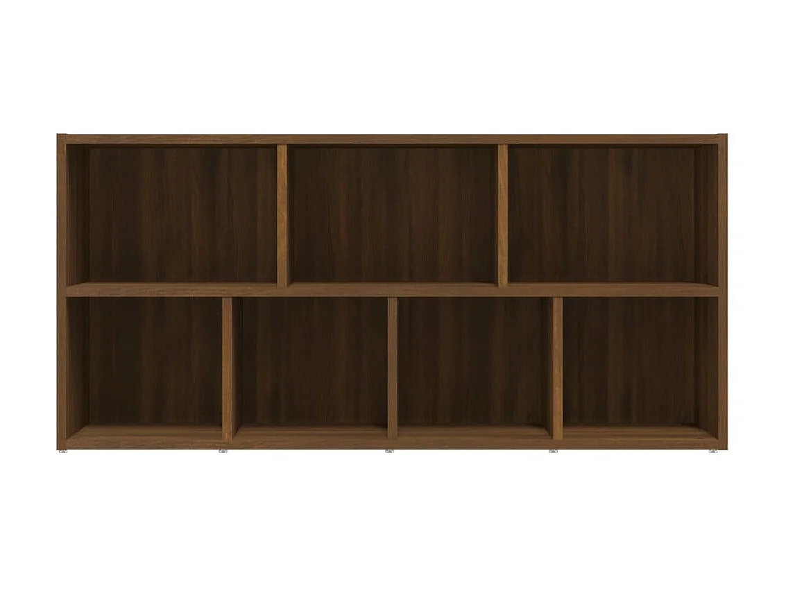 Armoire à livres Chêne marron 50x25x106
