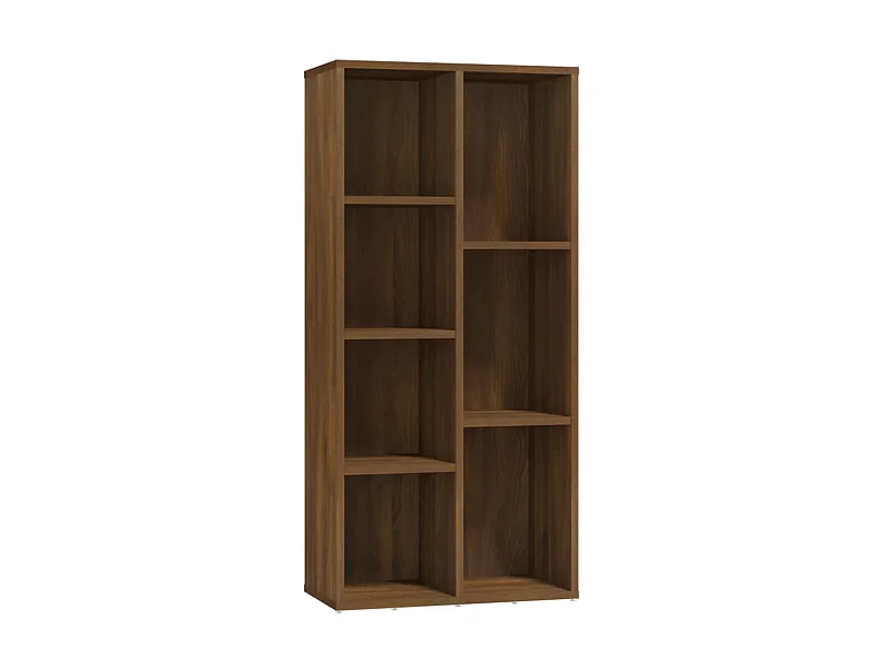 Armoire à livres Chêne marron 50x25x106