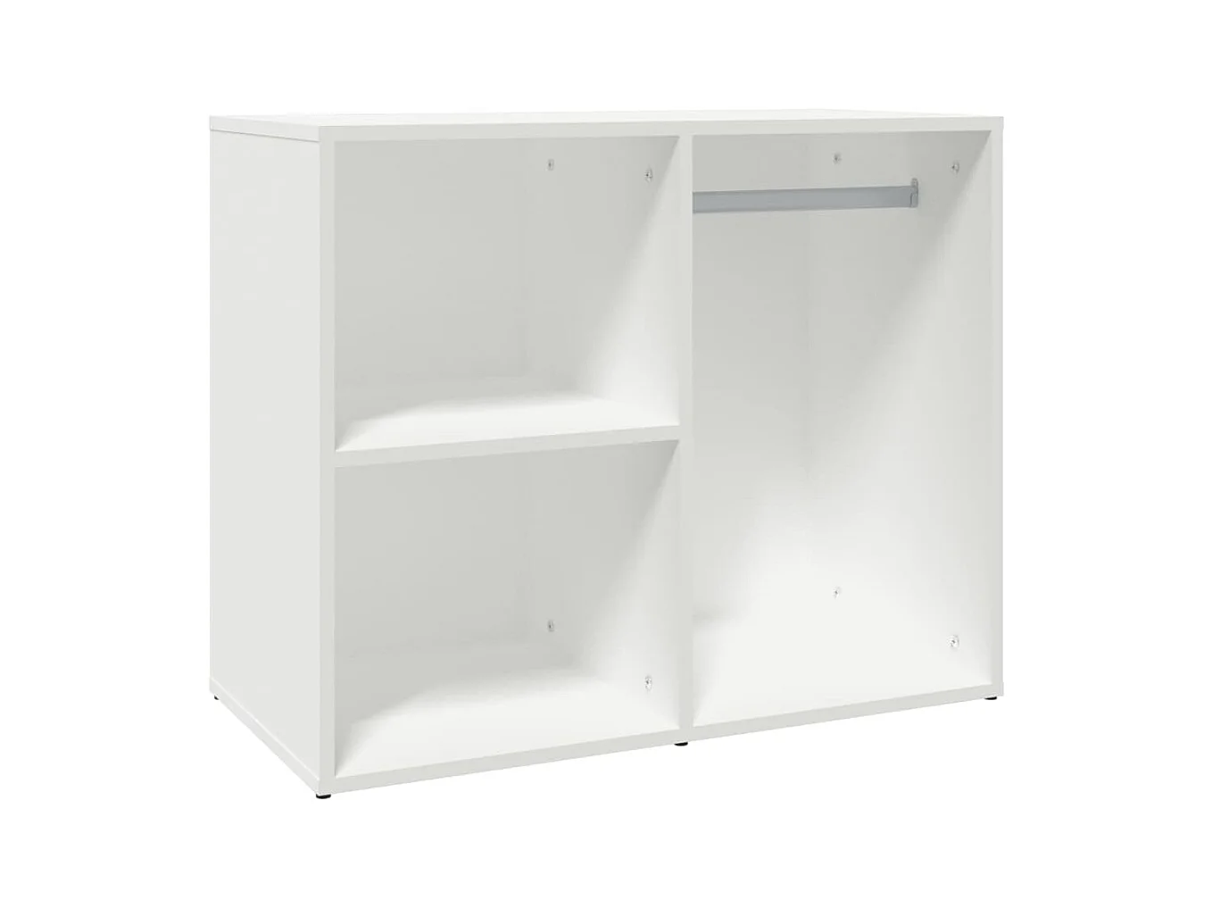 Armoire de dressing Blanc 80x40x65 Bois d'ingénierie