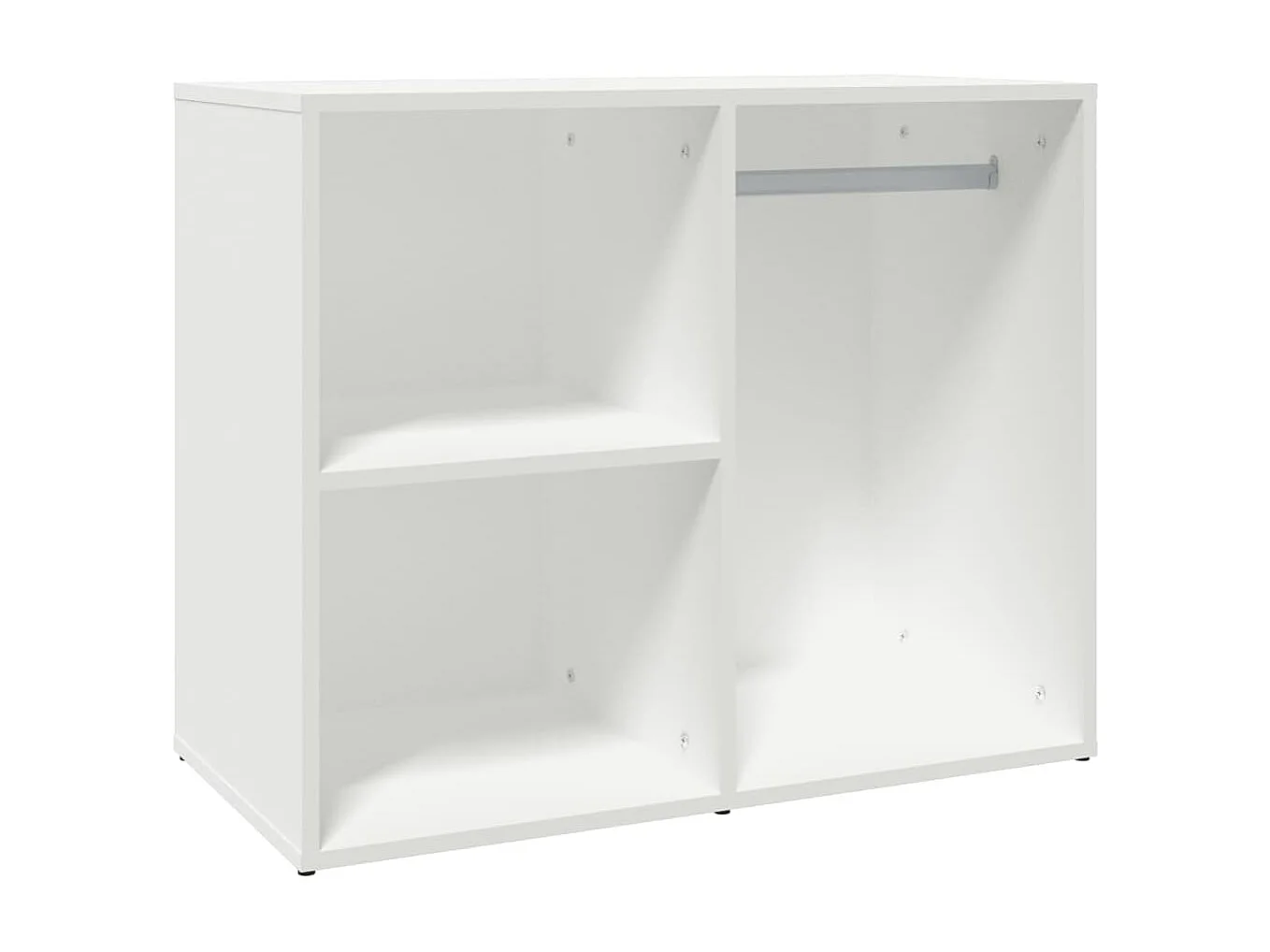 Armoire de dressing Blanc 80x40x65 Bois d'ingénierie