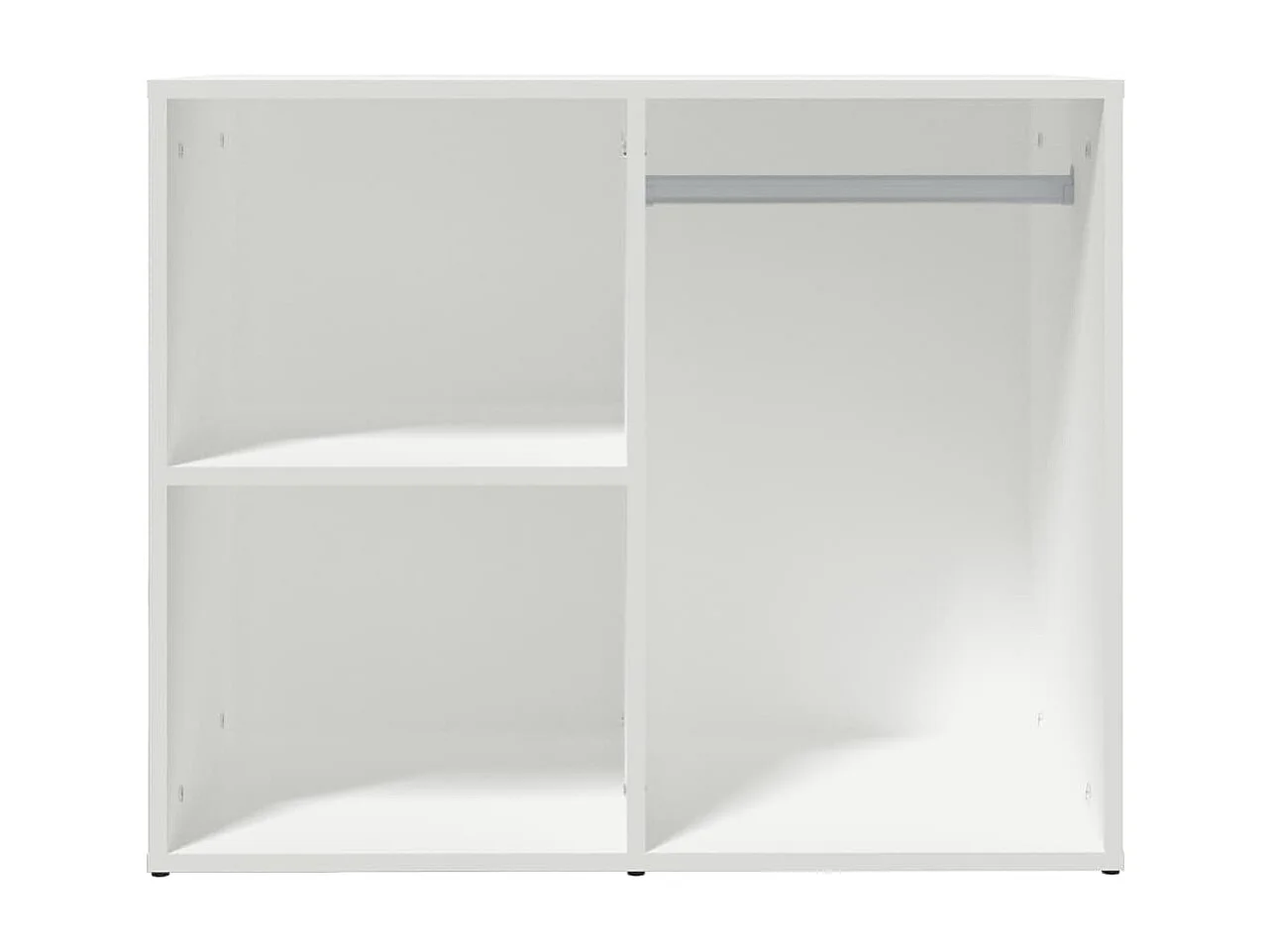 Armoire de dressing Blanc 80x40x65 Bois d'ingénierie