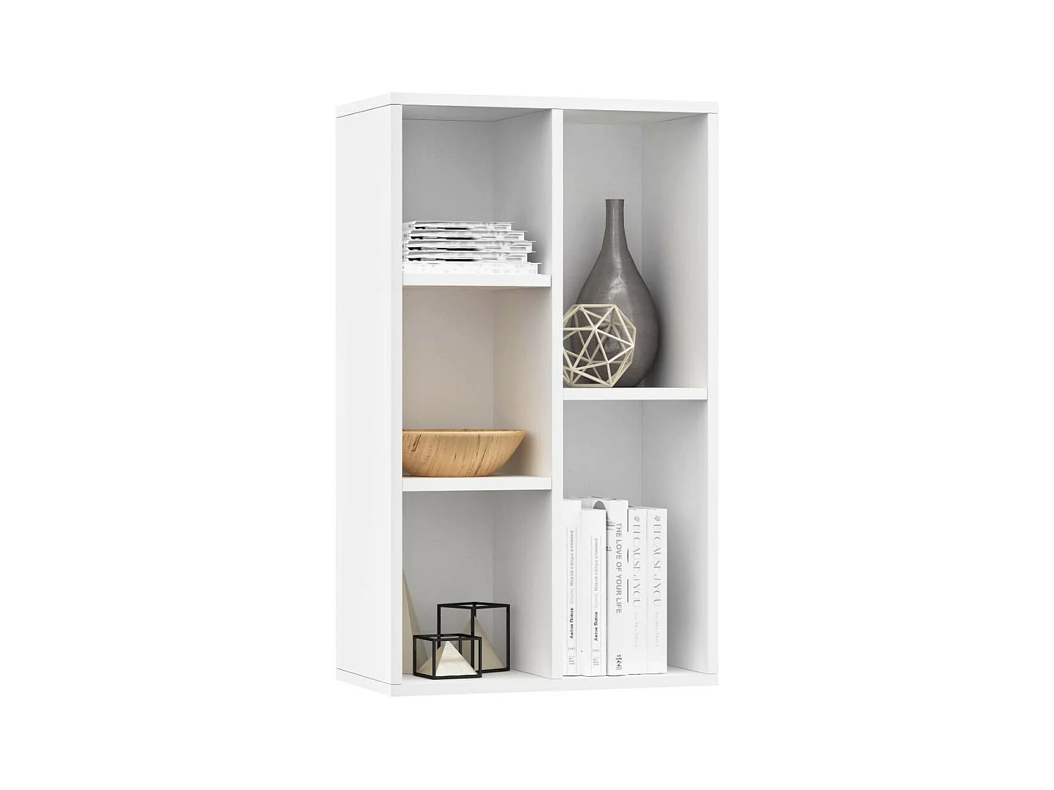 Bibliothèque-Buffet Blanc 45 x 25x80