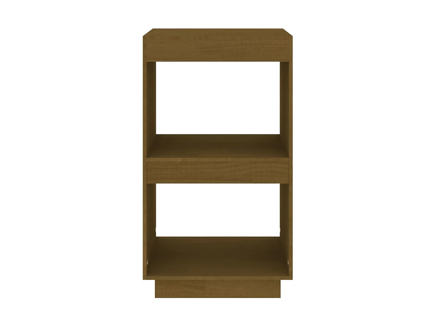 Bibliothèque Marron miel 40x35x71 Bois de pin massif