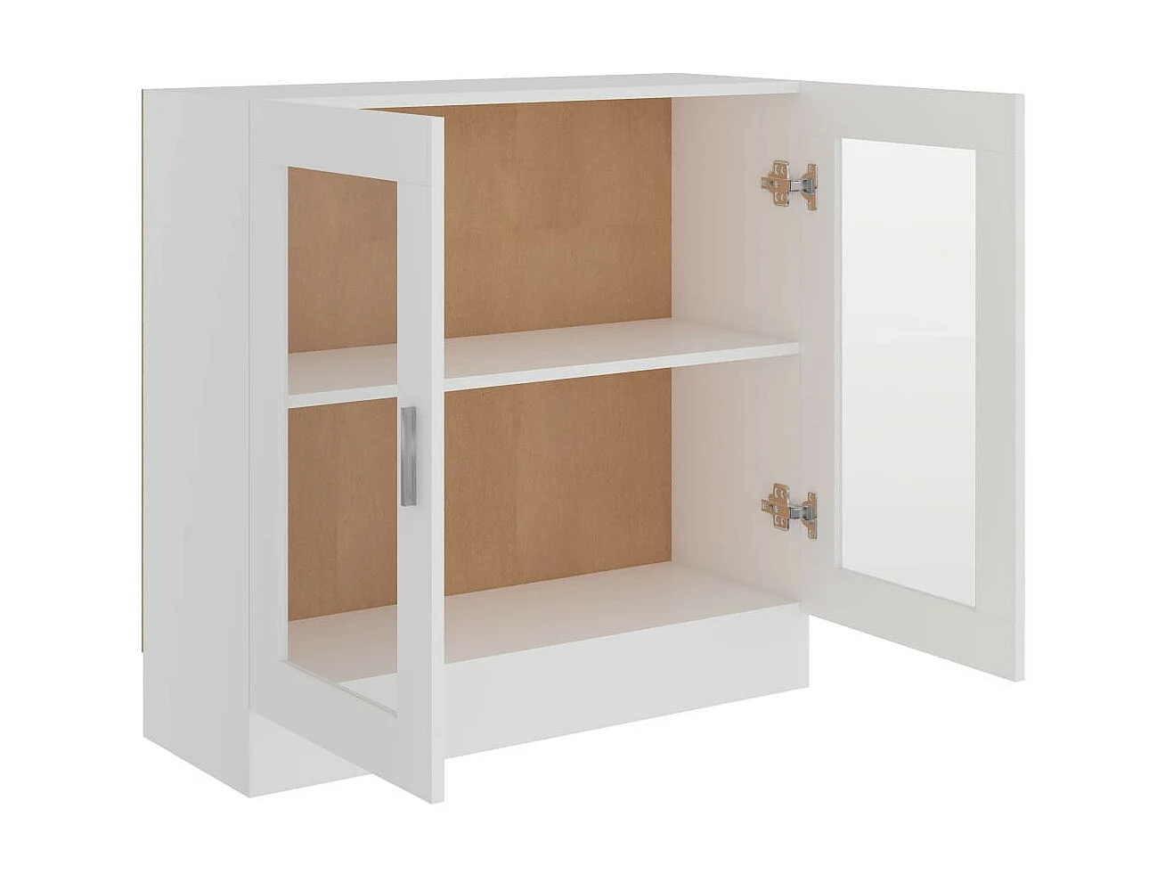 Armoire à vitrine Blanc 82,5x30,5x80