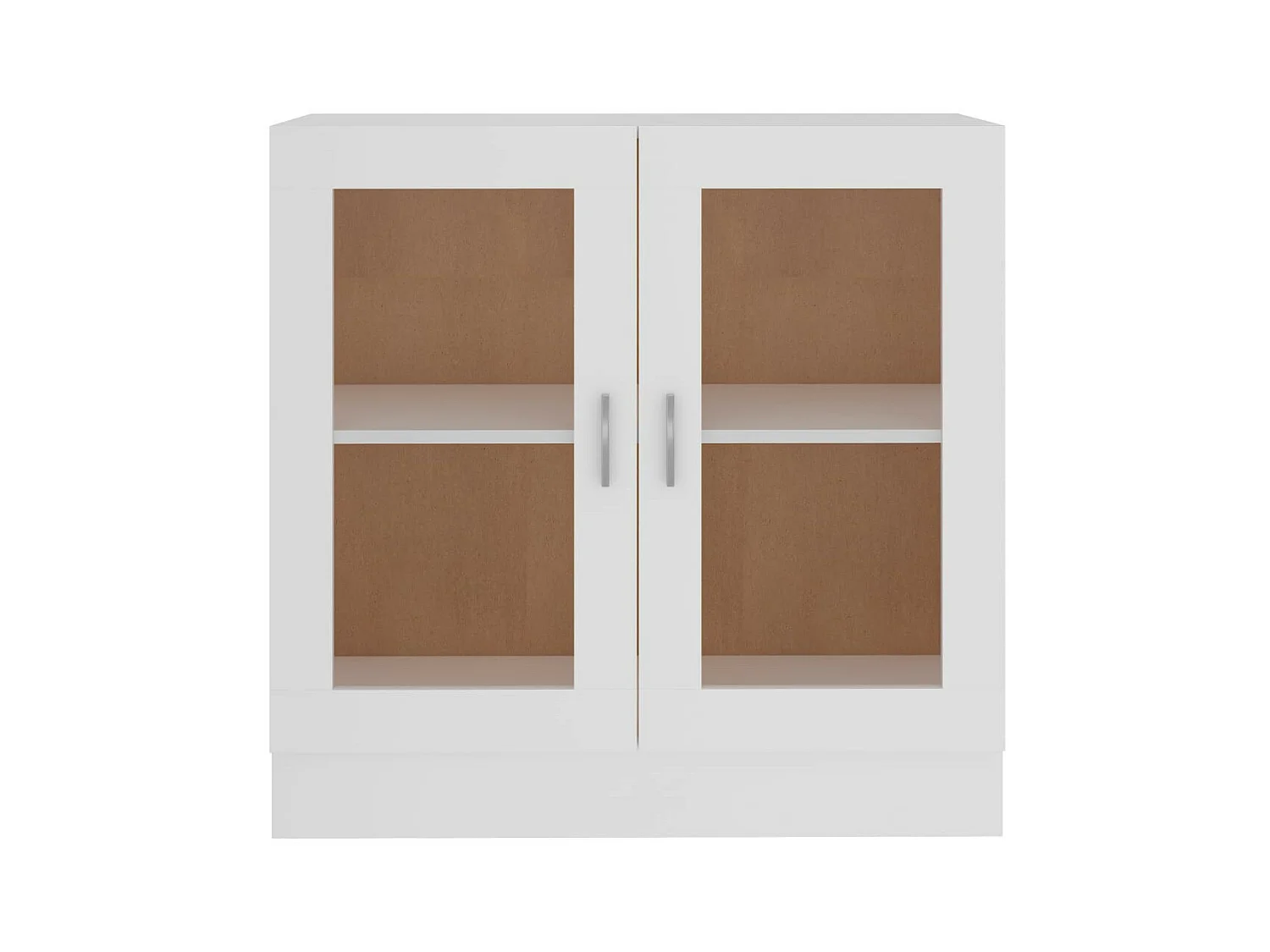 Armoire à vitrine Blanc 82,5x30,5x80
