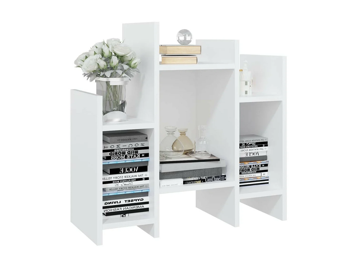 Petite bibliothèque Blanc 60x26x60