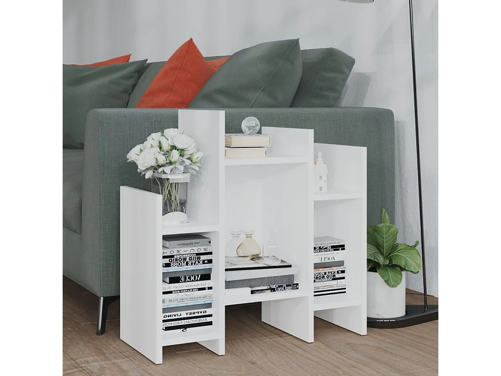 Petite bibliothèque Blanc 60x26x60