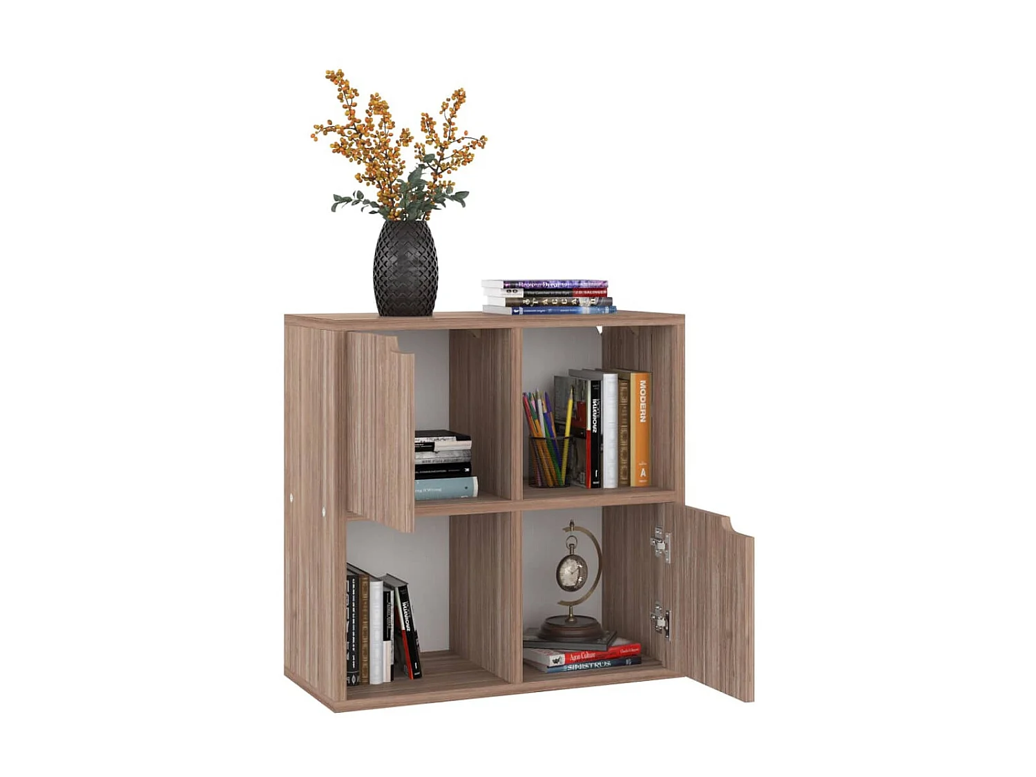 Bibliothèque Sonoma gris 60x27,5x59,5