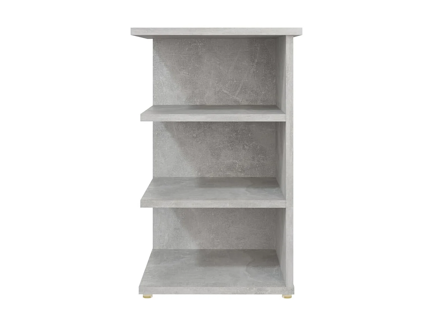 Armoire latérale Gris béton 35x35x55