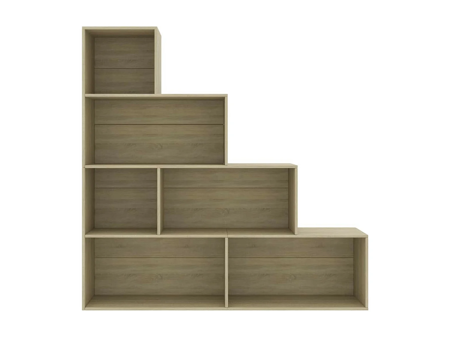 Bibliothèque-Séparateur de pièce Chêne sonoma 155x24x160