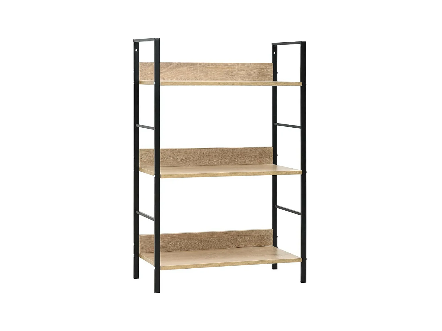 Bibliothèque à 3 niveaux Chêne 60x27,6x90,5