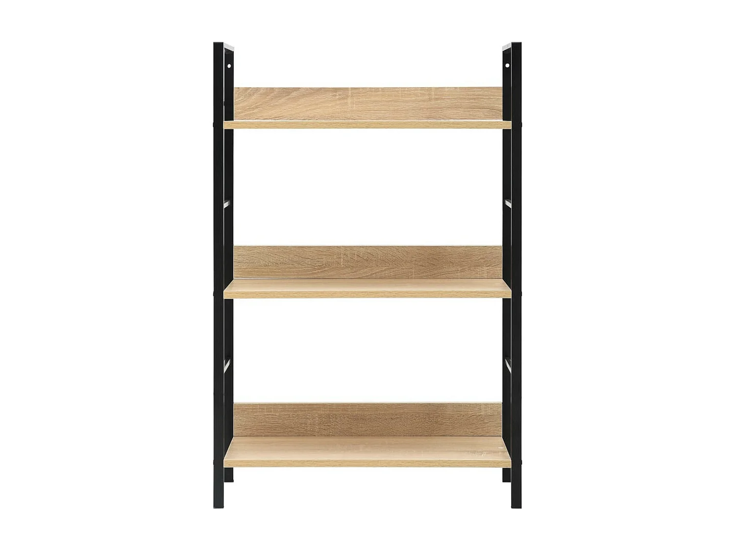 Bibliothèque à 3 niveaux Chêne 60x27,6x90,5