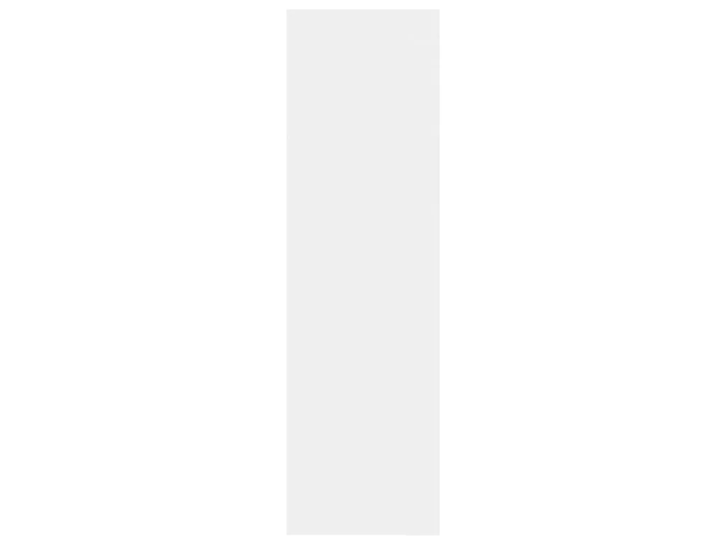 Bibliothèque-Cloison Blanc 80x30x103 Bois d'ingénierie