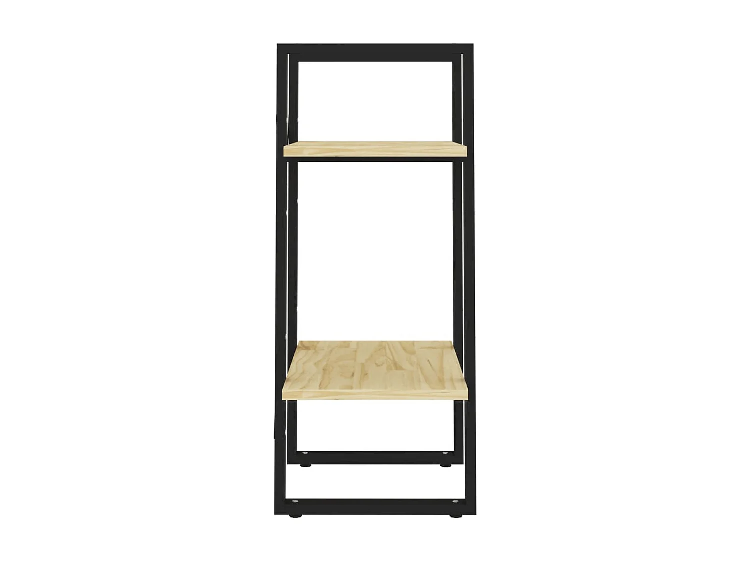 Bibliothèque à 2 niveaux 40x30x70 Bois de pin massif