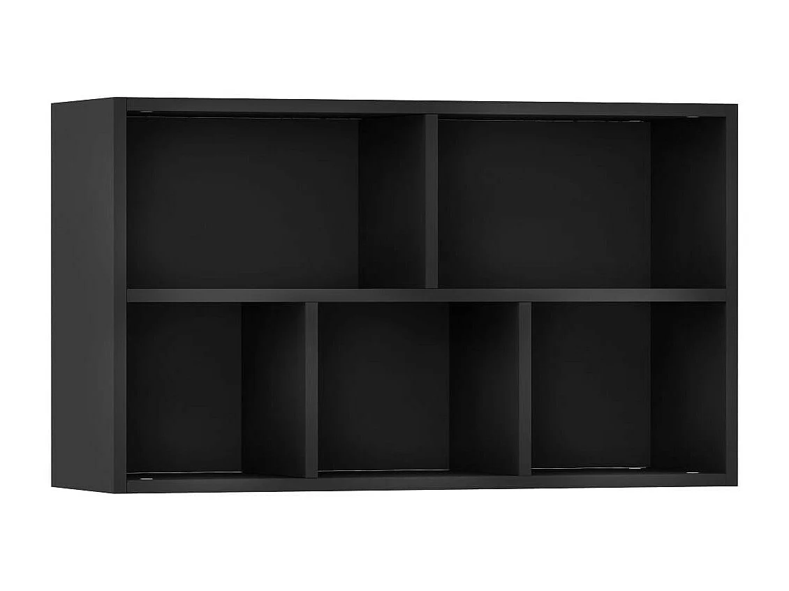 Bibliothèque-Buffet Noir 45 x 25x80