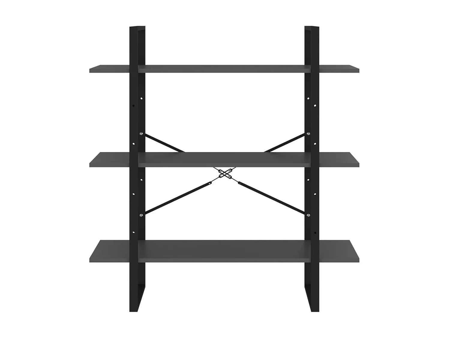 Bibliothèque Gris 100x30x105