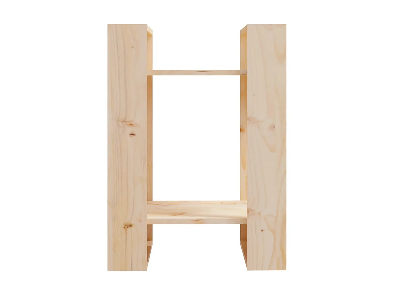 Bibliothèque-Séparateur de pièce 41x35x57 Pin massif