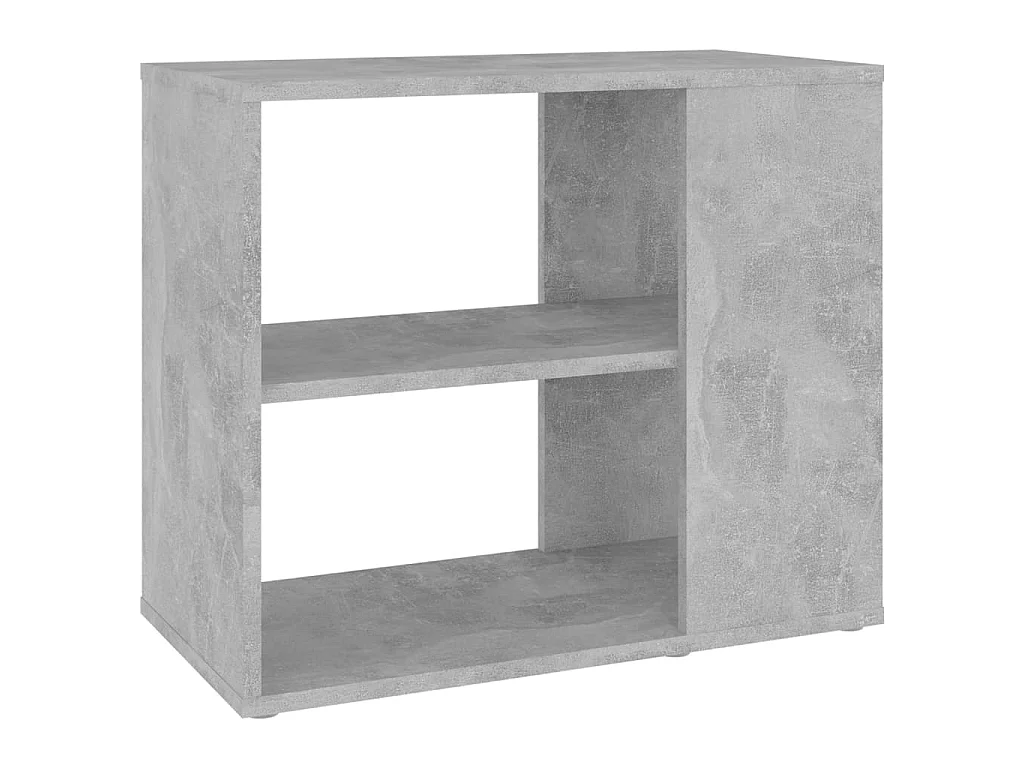 Armoire latérale Gris béton 60x30x50