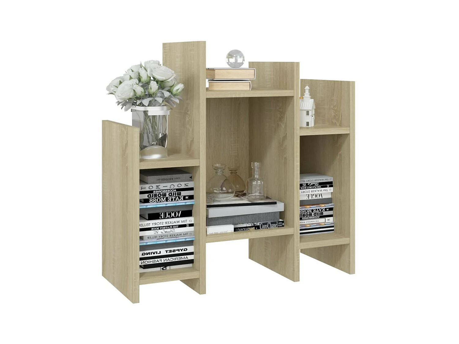 Petite bibliothèque Chêne sonoma 60x26x60