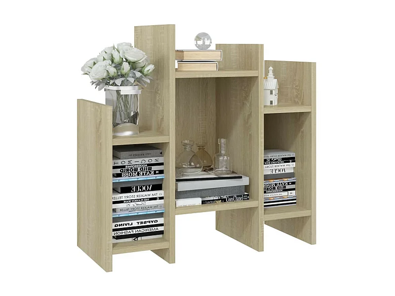 Petite bibliothèque Chêne sonoma 60x26x60