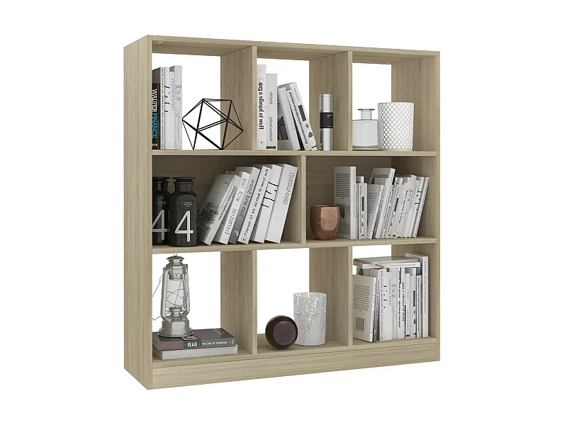 Bibliothèque Chêne sonoma 97,5 x 29,5x100