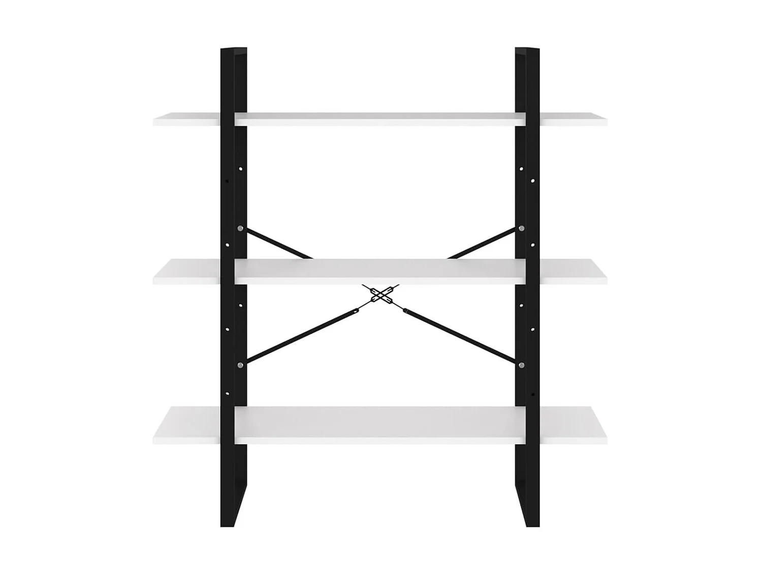 Bibliothèque Blanc 100x30x105