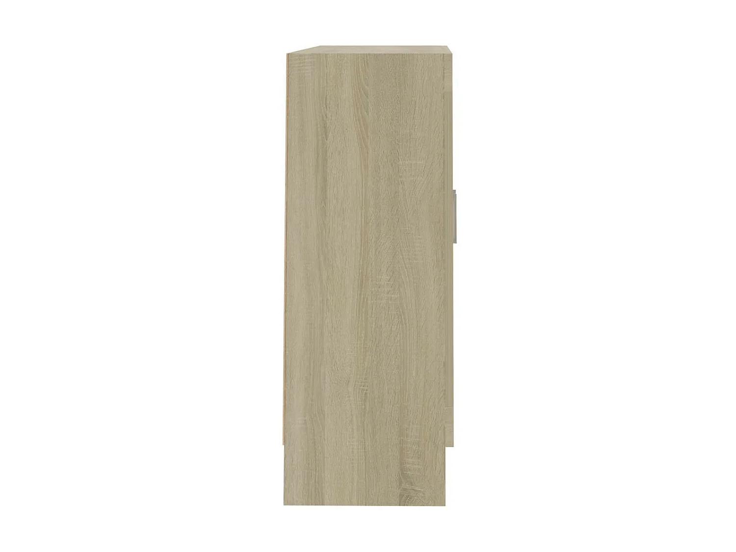 Armoire à vitrine Chêne sonoma 82,5x30,5x80