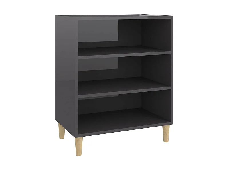 Etagères Gris brillant 57x35x70