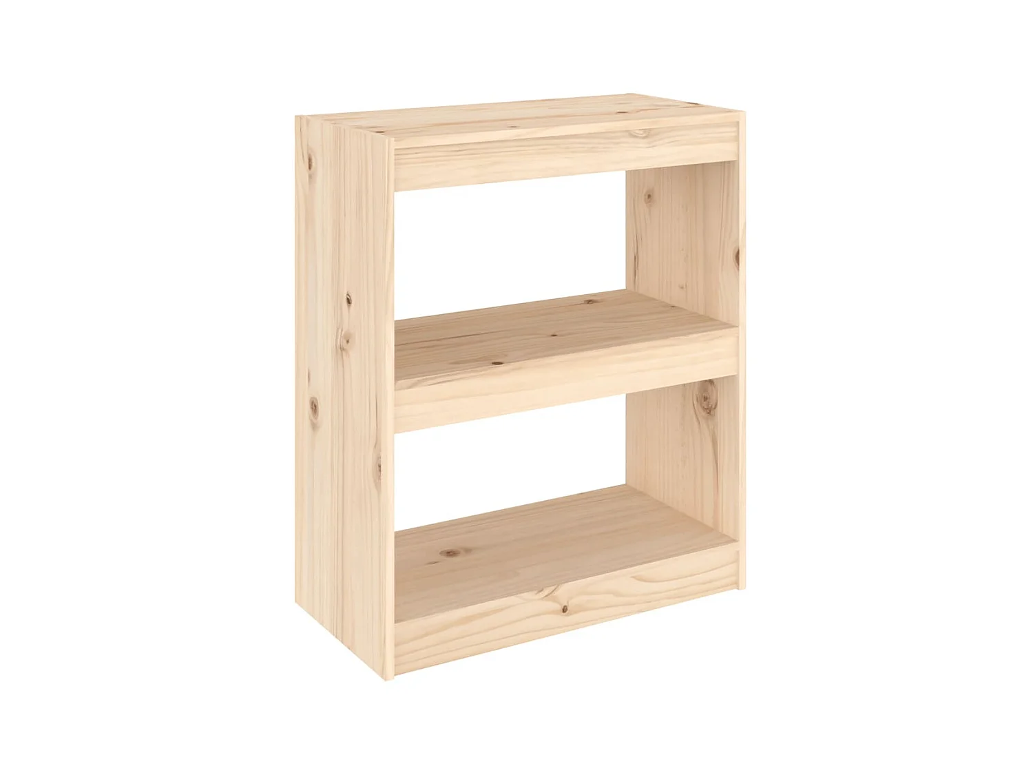 Bibliothèque-Séparateur de pièce 60x30x71,5 Bois de pin