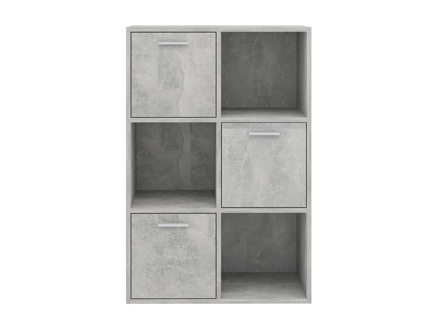 Armoire de rangement Gris béton 60x29,5x90