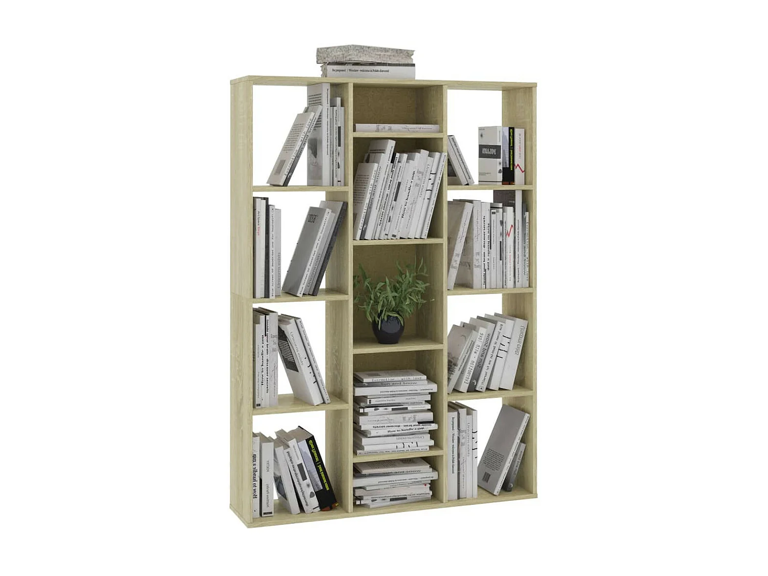 Cloison de séparation Chêne Sonoma 100x24x140