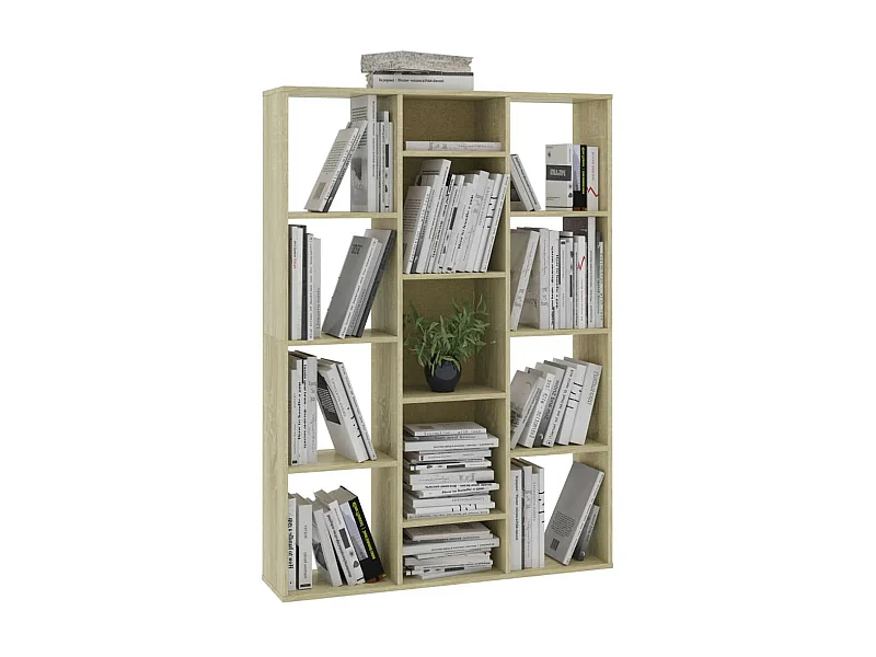 Cloison de séparation Chêne Sonoma 100x24x140