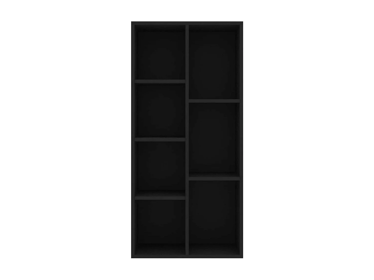 Bibliothèque Noir 50x25x106