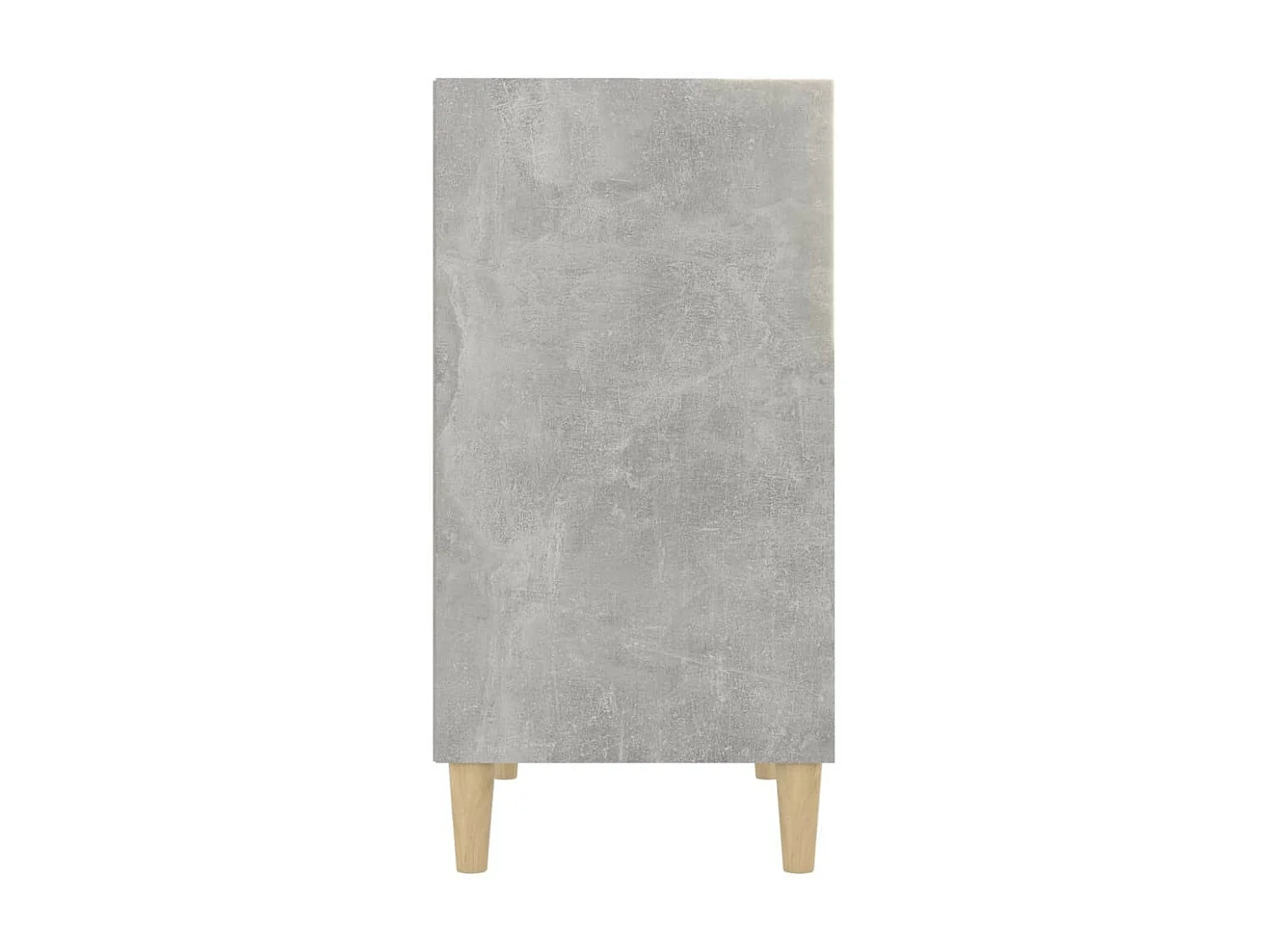 Étagère basse Gris béton 57x35x70
